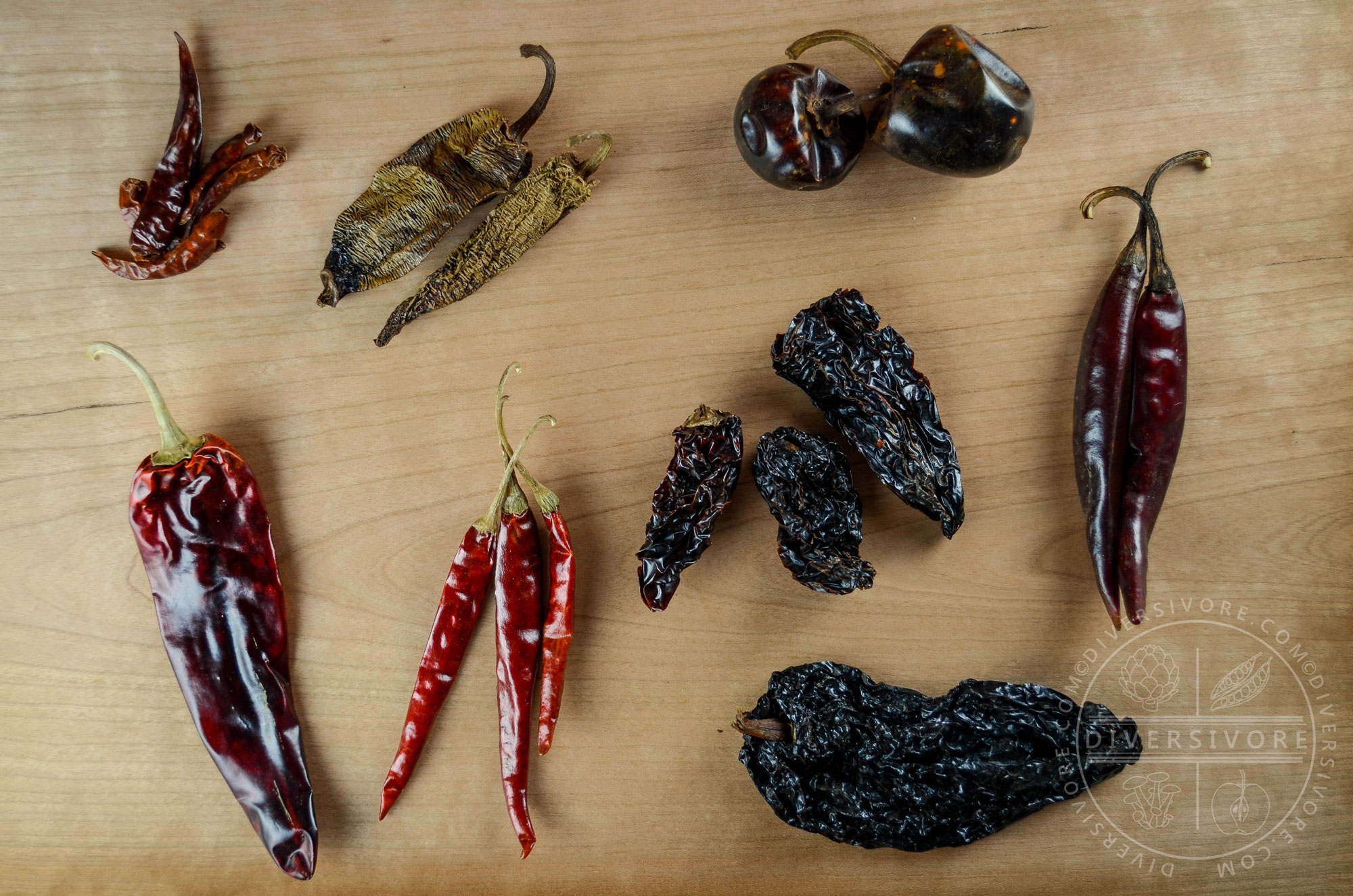 mexican dried chilies peppers chili various diversivore guide comment leave