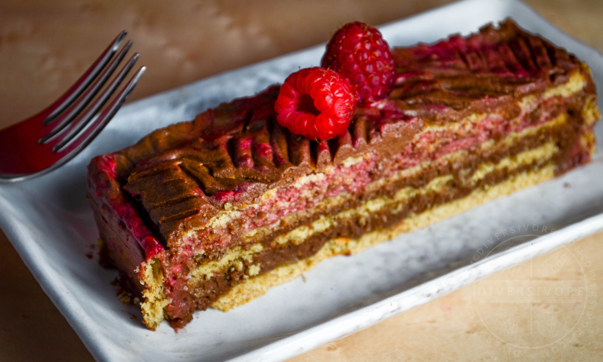 Chocolate Raspberry Rose Cake recipes
