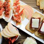 Charcuterie with Pink Pearl Apples, Bison Bresaola, Smoked Salmon, and Manchego - Diversivore.com