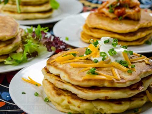 Savory Pancakes Four Ways