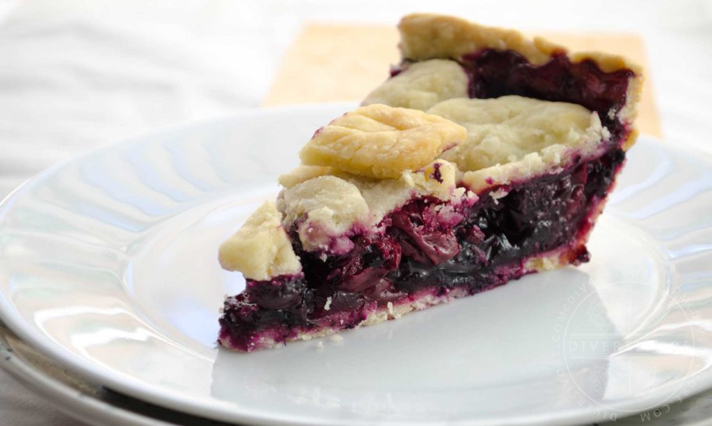 Cherry-Blueberry Pie & Shortcrust Recipe