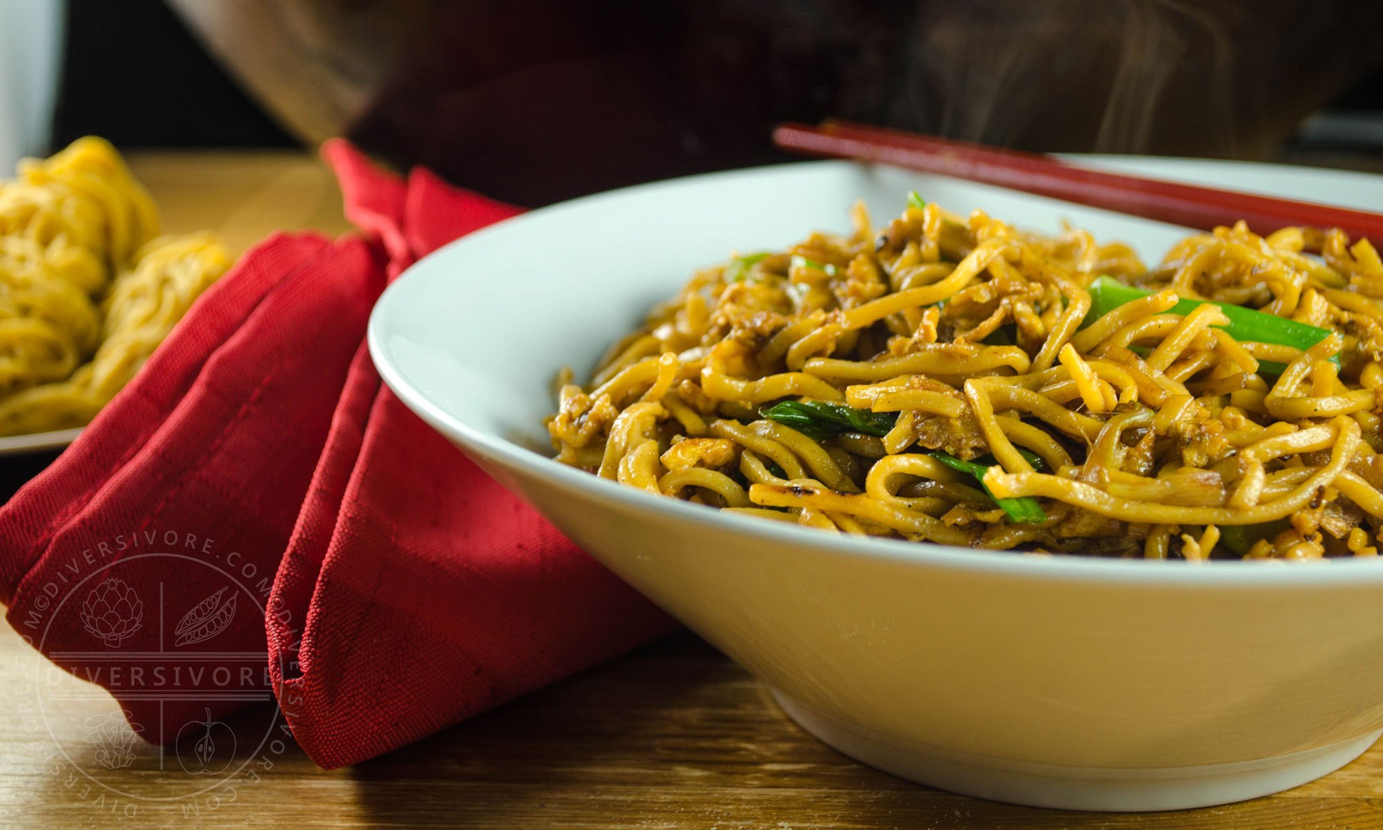Cantonese Soy Sauce Pan-Fried Noodles - The Woks of Life